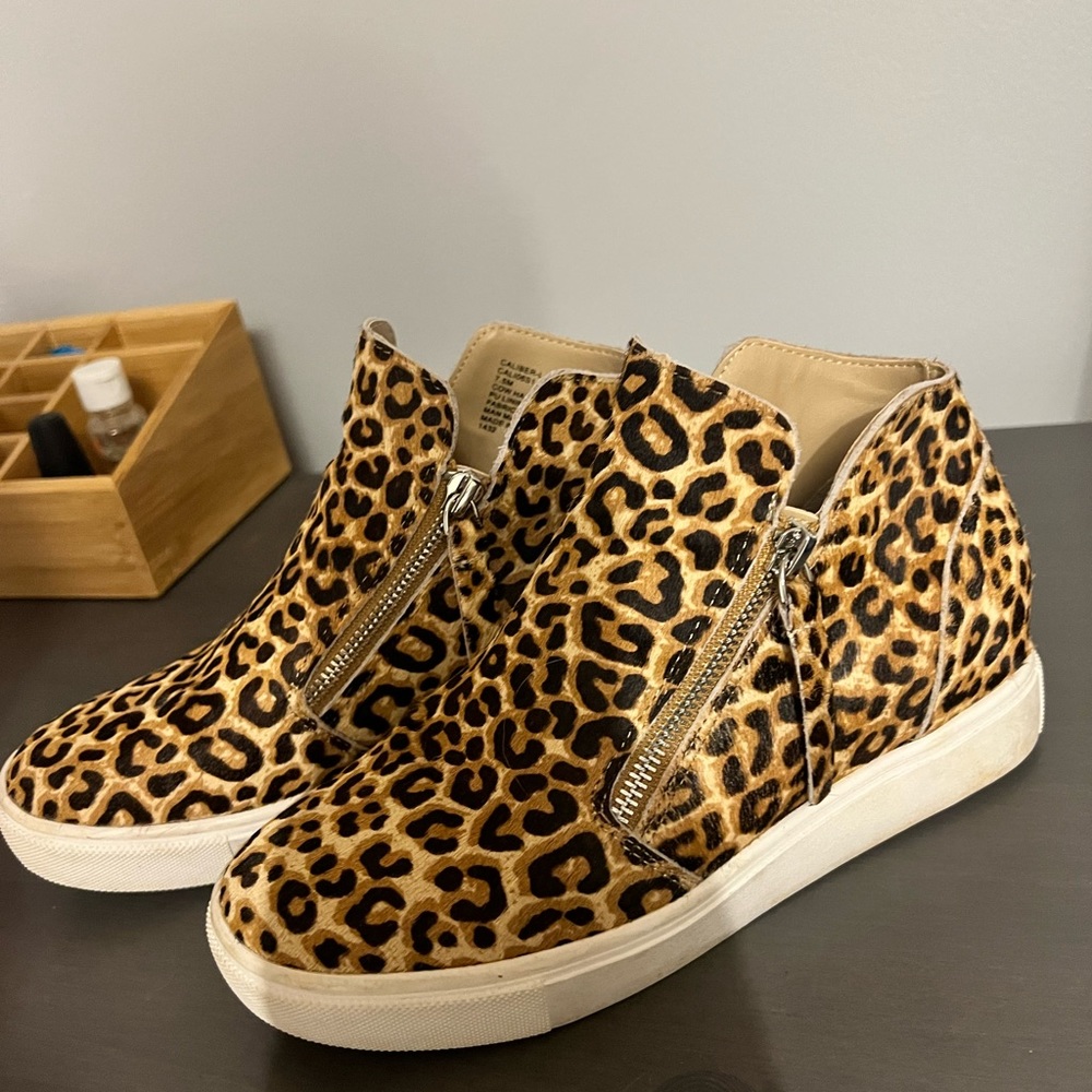 Steve Madden cheetah booties